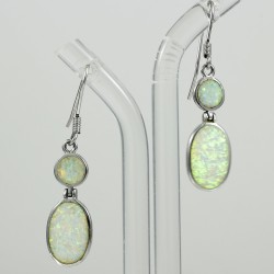 Opal Dangle Earring