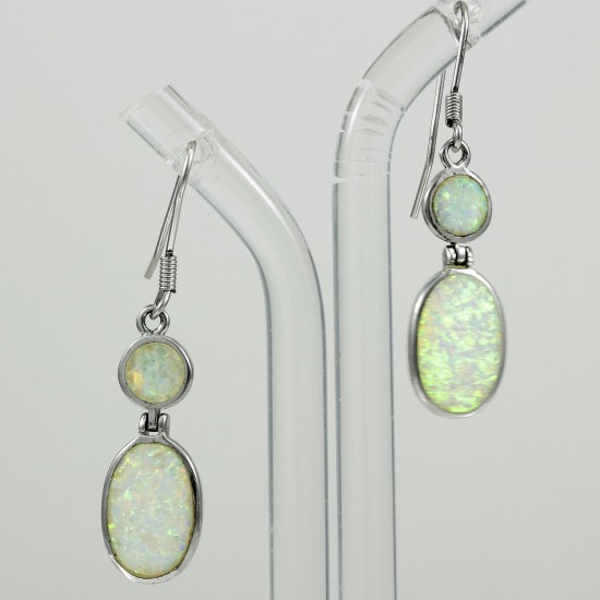 Opal Dangle Earring