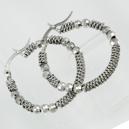 Braided Hoop Earring