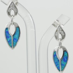 Opal Dangle Earring
