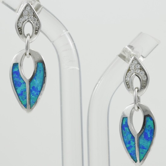 Opal Dangle Earring