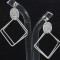 Fashionable Silver Earring
