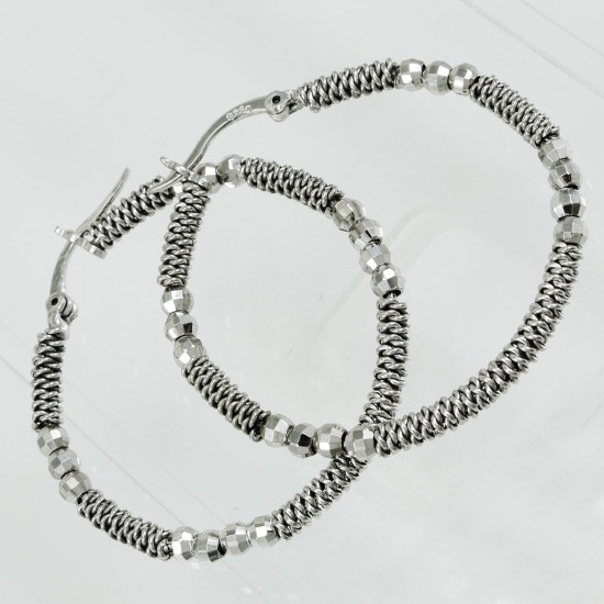 Hoop Braided Earring