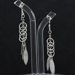 Fashionable Silver Dangle Earring