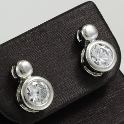 CZ Stud Earring