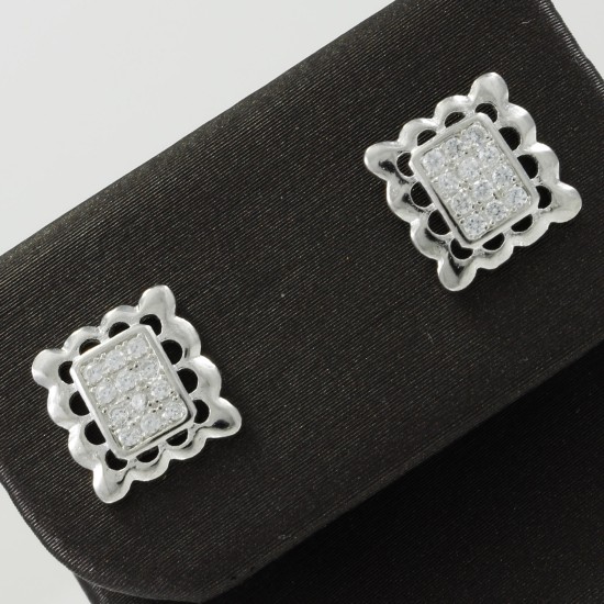 Squared Stud Earring 