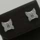 Butterfly Pave Stud Silver Earring