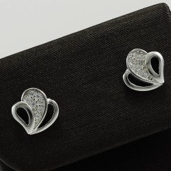 Fashionable Silver Earring