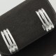 Plain Silver Stud Earring