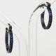 Black Hoop Earring