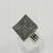 Oxidized Arabic Style Ring