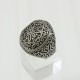 Oxidized Arabic Style Ring