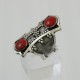Red Sea Coral in Arabic Style Ring