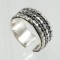 Bedouin silver band