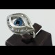 Blue Eye Ring