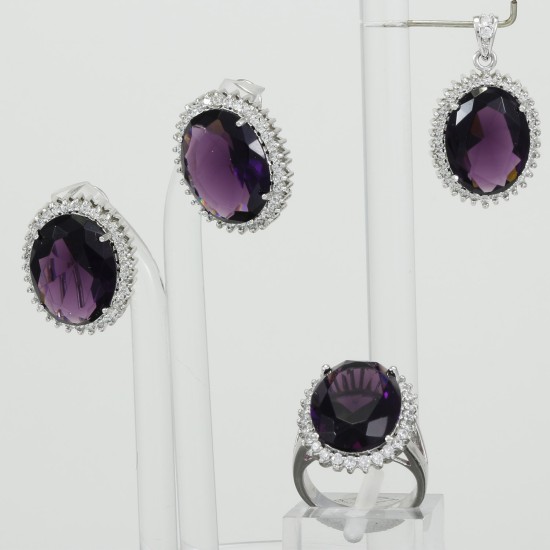 Dark Amethyst Set