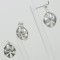 White Sapphire Half Set