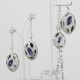 Amethyst Locket Set