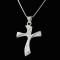 Silver Plain Cross 