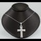  Silver Plain Cross 