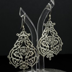 Filigree Dangle Arabic Style Earring
