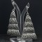 Filigree Long Dangle Vintage Style Earring