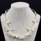 Freshwater Pearl Necklace With Oxidized Vintage Style Silver