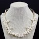 Freshwater Pearl Necklace With Oxidized Vintage Style Silver