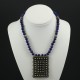 Vintage Bedouin Genuine Sinai Lapis Lazuli Necklace