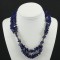Lapis Lazuli Necklace With Oxidized Silver