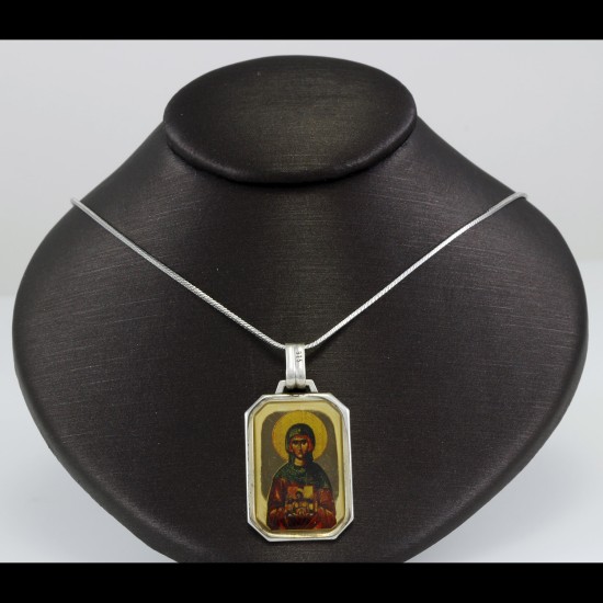 Saint Mary Icon Pendant
