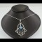 Fatima's Hand Vintage Filigree Oxidized Style Pendant