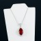 Ruby Marquise Shape Pendant