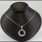 Smoke Topaz Round Pendant