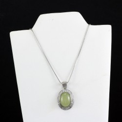 Jade Filigree Pendant