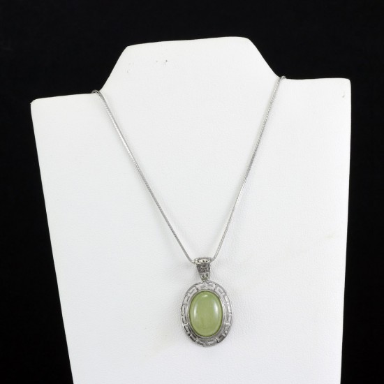 Jade Filigree Pendant