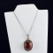 Gold Stone Vintage Style Pendant