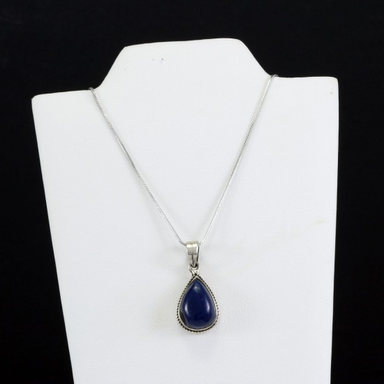 Lapis Lazuli Vintage Style Pendant